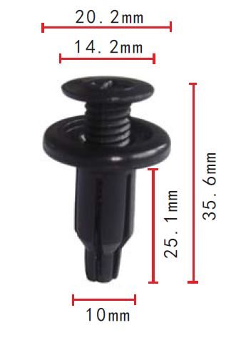 CLIP HONDA OE: 94530624, 91502SM4000, 91502SP0003 2
