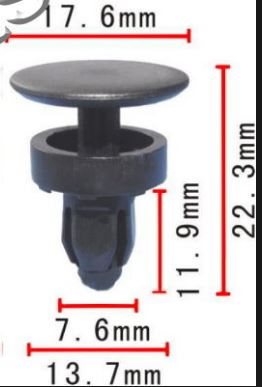 CLIP HONDA OE: 91508SR3000 2