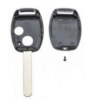 AUTOSLEUTEL LEGE BEHUIZING EXC 2 KNOPJES 2