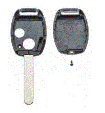 AUTOSLEUTEL LEGE BEHUIZING EXC 2 KNOPJES 2