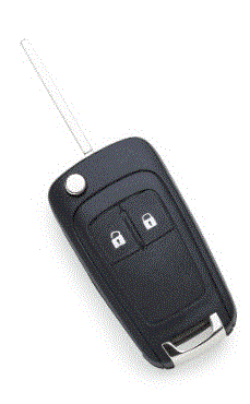 AUTOSLEUTEL AFSTANDSBEDIENING 2 KNOPJES