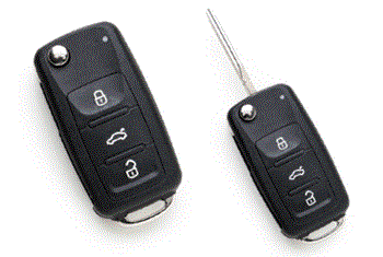 AUTOSLEUTEL AFSTANDSBEDIENING 3 KNOPJES
