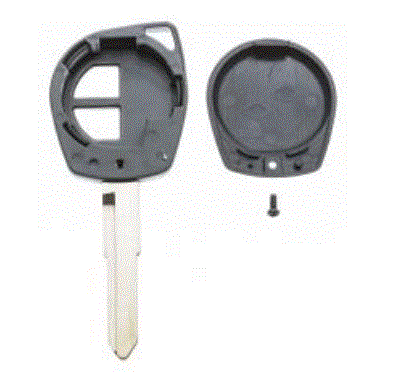 AUTOSLEUTEL LEGE BEHUIZING EXC 2 KNOPJES 2