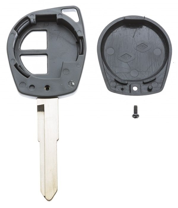 AUTOSLEUTEL PSA -LEGE BEHUIZING- EXCLUSIEF 2 BUTTONS