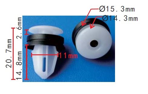 CLIP LAND ROVER OE: LR013135 2