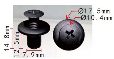 CLIP MAZDA OE: B45556143 2