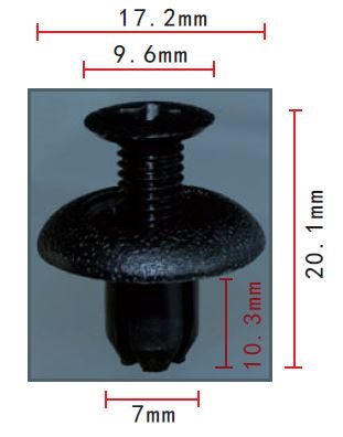 CLIP MITSUBISHI OE: MB253964, 904670703001, TQ69607 2