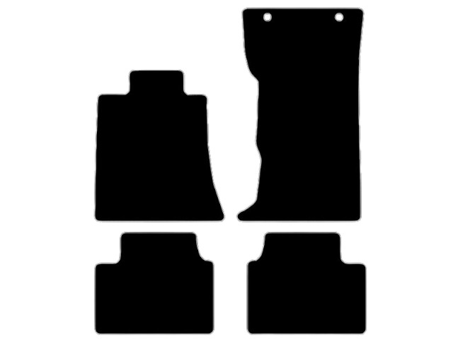 MATTENSET NAALDVILT (ZWART) ALFA ROMEO GIULIA 16- 4X4