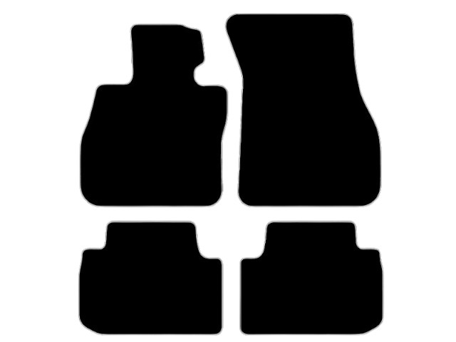 MATTENSET NAALDVILT (ZWART) BMW F-40 1 SERIE 19-