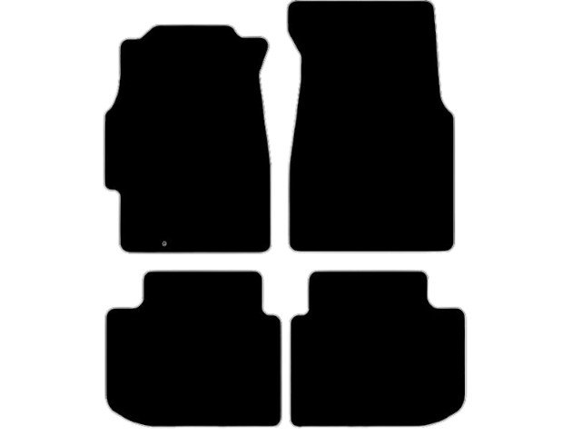 MATTENSET NAALDVILT (ZWART) HONDA CIVIC 93-00 2-3-4-DRS