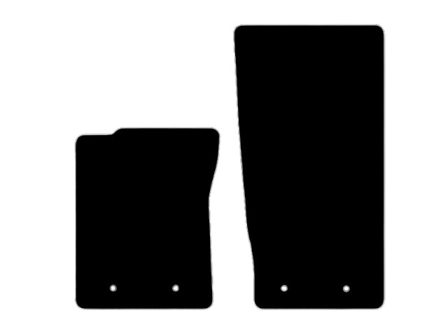 MATTENSET NAALDVILT (ZWART) JAGUAR F-TYPE X152 18-