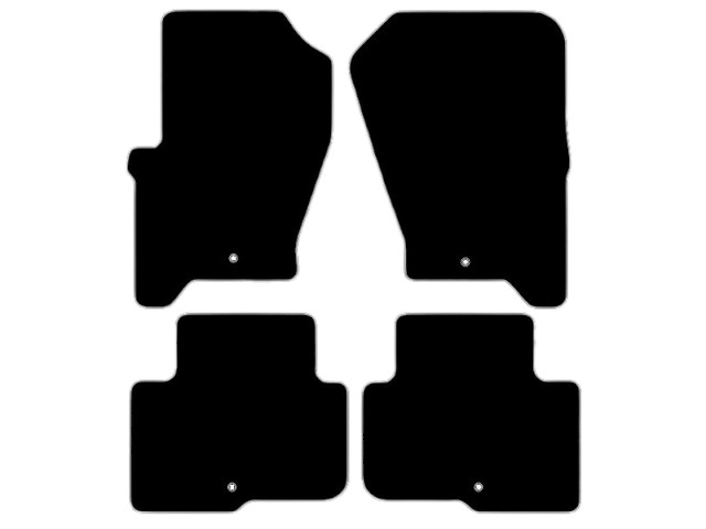 MATTENSET NAALDVILT (ZWART) LANDROVER DISCOVERY IV 09- 13