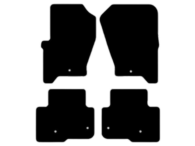 MATTENSET NAALDVILT (ZWART) LANDROVER DISCOVERY IV 13- 17