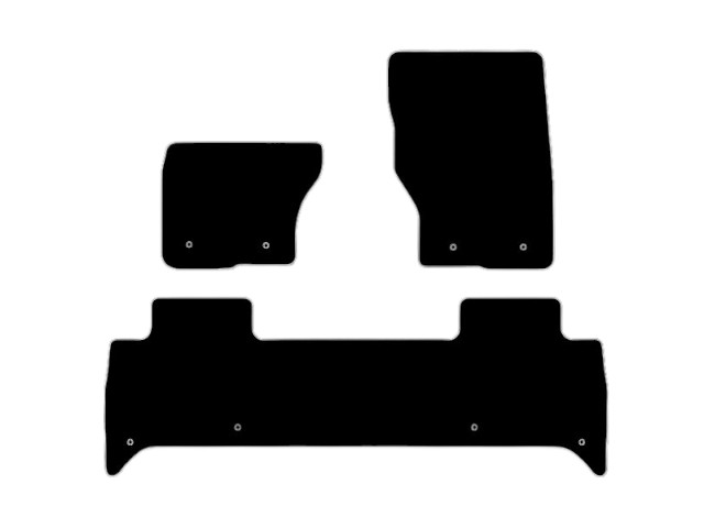 MATTENSET NAALDVILT (ZWART) LANDROVER DISCOVERY V 17-