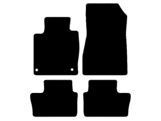 MATTENSET NAALDVILT (ZWART) NISSAN JUKE F16 19-
