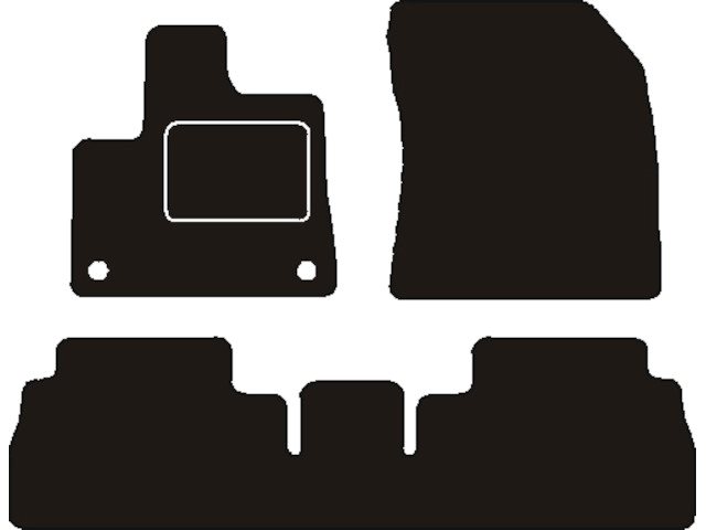 MATTENSET NAALDVILT (ZWART) OPEL COMBO E TOUR 2018 ->