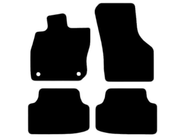 MATTENSET NAALDVILT (ZWART) SEAT LEON 20-