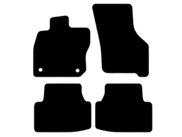 MATTENSET NAALDVILT (ZWART) SEAT LEON 20- E-TSI