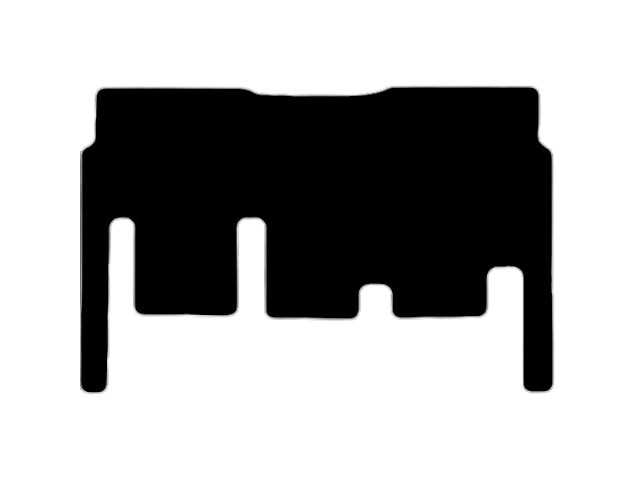 MATTENSET NAALDVILT (ZWART) M-BENZ V-CLASS W447 `14- 2E RIJ ACHTERMAT
