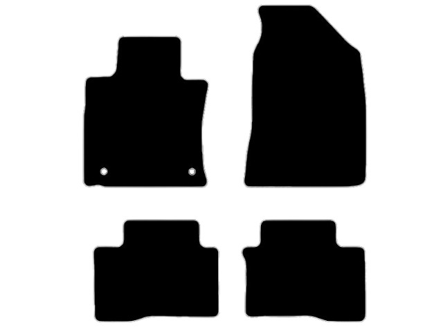 MATTENSET NAALDVILT (ZWART) SSANGYONG TIVOLI 15-17