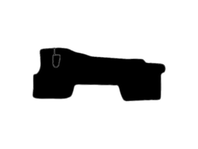 MATS SET NEEDLE FELT (BLACK) NISSAN ATLEON NARROW 08