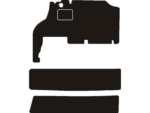 MATTENSET NAALDVILT (ZWART) FIAT DUCATO 1981 - 1994