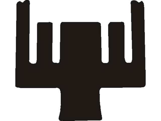 MATTENSET NAALDVILT (ZWART) KIA CARNIVAL MIDDEN 1999 - 2001
