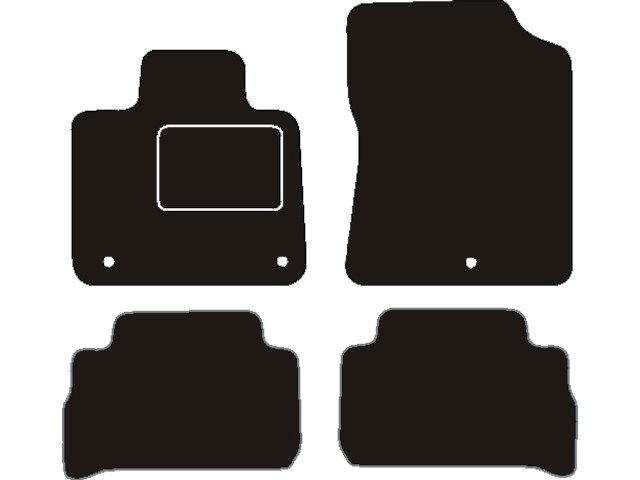 MATTENSET NAALDVILT (ZWART) HYUNDAI SANTA FE IV DIESEL 2020 ->