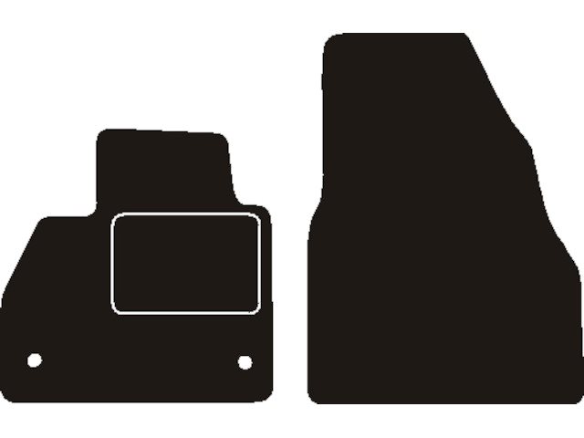 MATTENSET NAALDVILT (ZWART) NISSAN NV 250 2020 ->