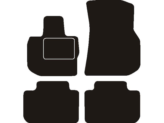MATTENSET NAALDVILT (ZWART) BMW G08 IX3 2021->