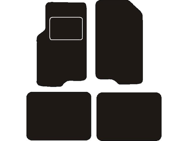MATTENSET NAALDVILT (ZWART) CHEVROLET EQUINOX