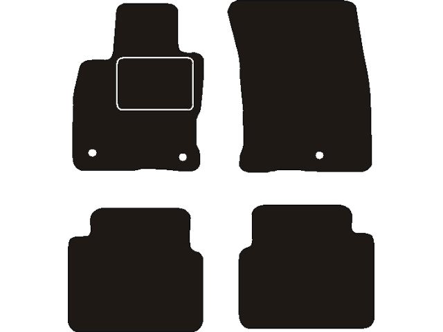 MATTENSET NAALDVILT (ZWART) FORD KUGA 2020 ->