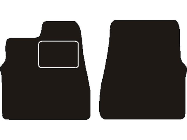MATTENSET NAALDVILT (ZWART) KIA CARNIVAL II VOOR 2001 - 2006