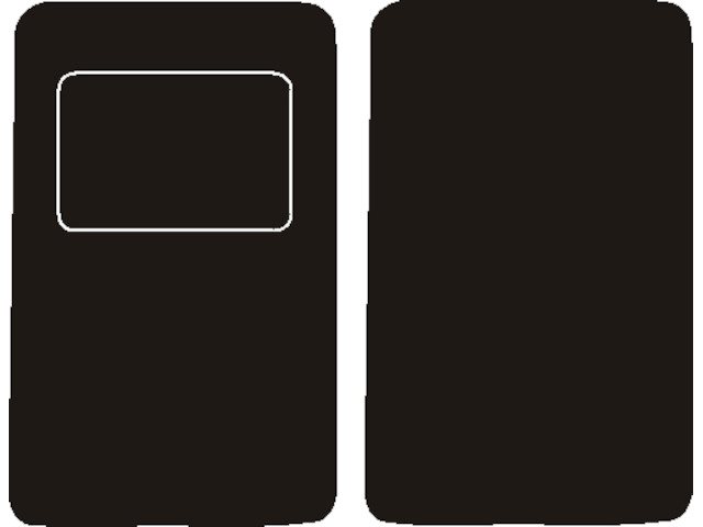 MAT SET NEEDLE FELT (BLACK) BELLIER OPALE