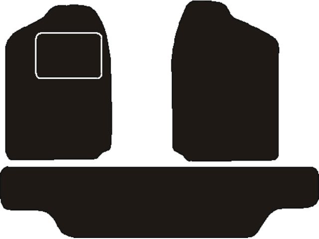 MATTENSET NAALDVILT (ZWART) OPEL FRONTERA 1992 - 1999