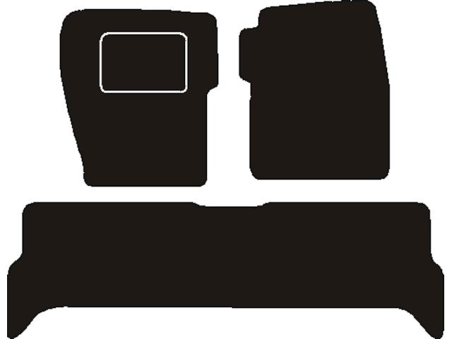 MATTENSET NAALDVILT (ZWART) LAND ROVER DISCOVERY II 2002 - 2004