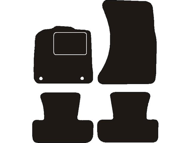 MATTENSET NAALDVILT (ZWART) AUDI Q5 2008 -2013