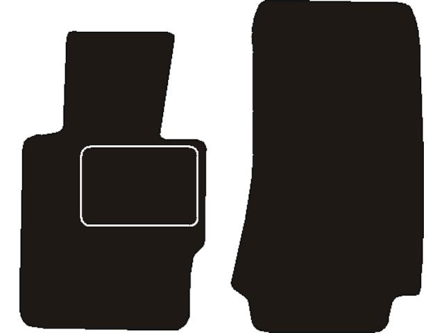 MATTENSET NAALDVILT (ZWART) BMW Z3  1996 - 2003