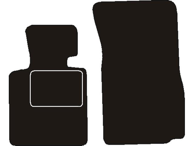MATTENSET NAALDVILT (ZWART) BMW E85 Z4 2002 - 2008