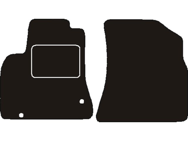MATTENSET NAALDVILT (ZWART) CITROEN BERLINGO 2 VOOR 2008 - 2018