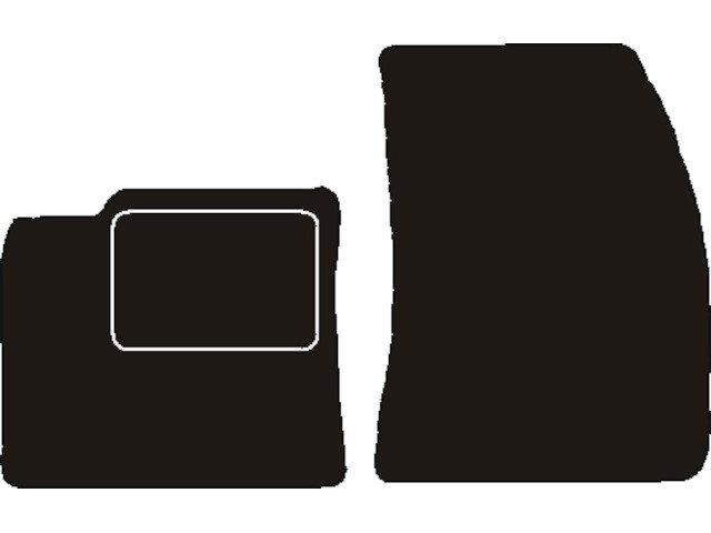 MATTENSET NAALDVILT (ZWART) FORD COURIER 2014