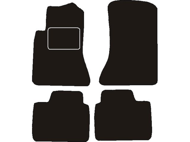 MATTENSET NAALDVILT (ZWART) OPEL OMEGA B  1994 - 2003