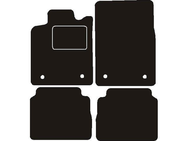MATTENSET NAALDVILT (ZWART) OPEL SIGNUM 2004 - 2009
