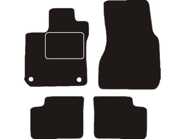 MATTENSET NAALDVILT (ZWART) RENAULT TWINGO 2014-HEDEN