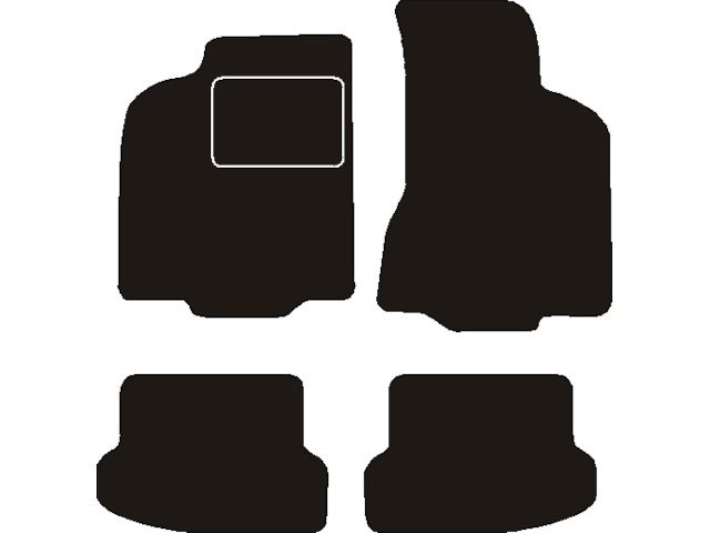 MATTENSET NAALDVILT (ZWART) SEAT IBIZA III 1999 - 2002