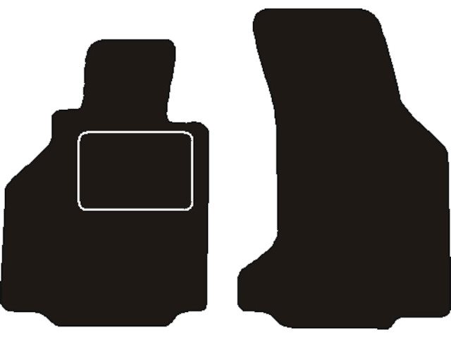 MATTENSET NAALDVILT (ZWART) PORSCHE 986 BOXTER BOSE 2002 - 2005