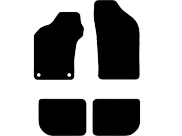 MATTENSET VELOURS (DONKERGRIJS) ALFA 155 1992-1997