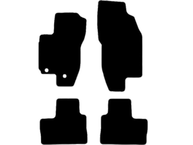 MATTENSET VELOURS (DONKERGRIJS) ALFA 156 GTA 1997-2007
