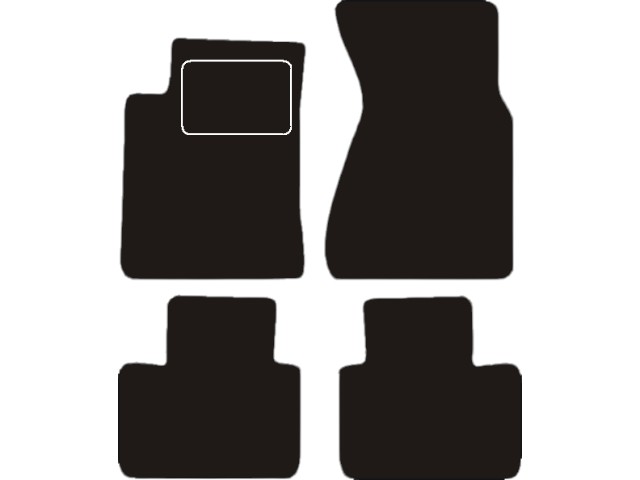 MATTENSET VELOURS (DONKERGRIJS) AUDI A8 1995-2002