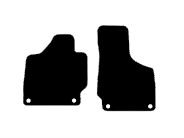 MATTENSET VELOURS (DONKERGRIJS) AUDI TT 2006-